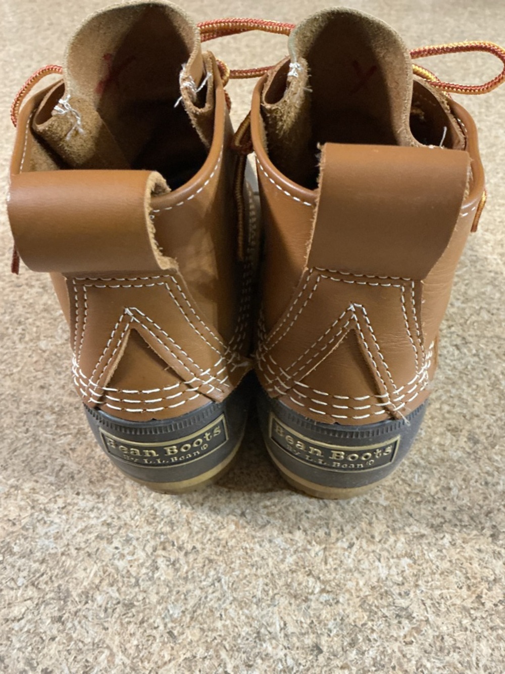 L.L. Bean Women's Two-Tone Brown and Black Duck Boots - Picture 4 of 6